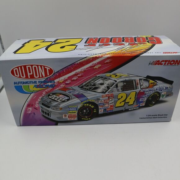 Jeff Gordon/#24 ACTION Dupont 2000 Monte Carlo Stock Car 1:24 Scale Nascar - Picture 5 of 6